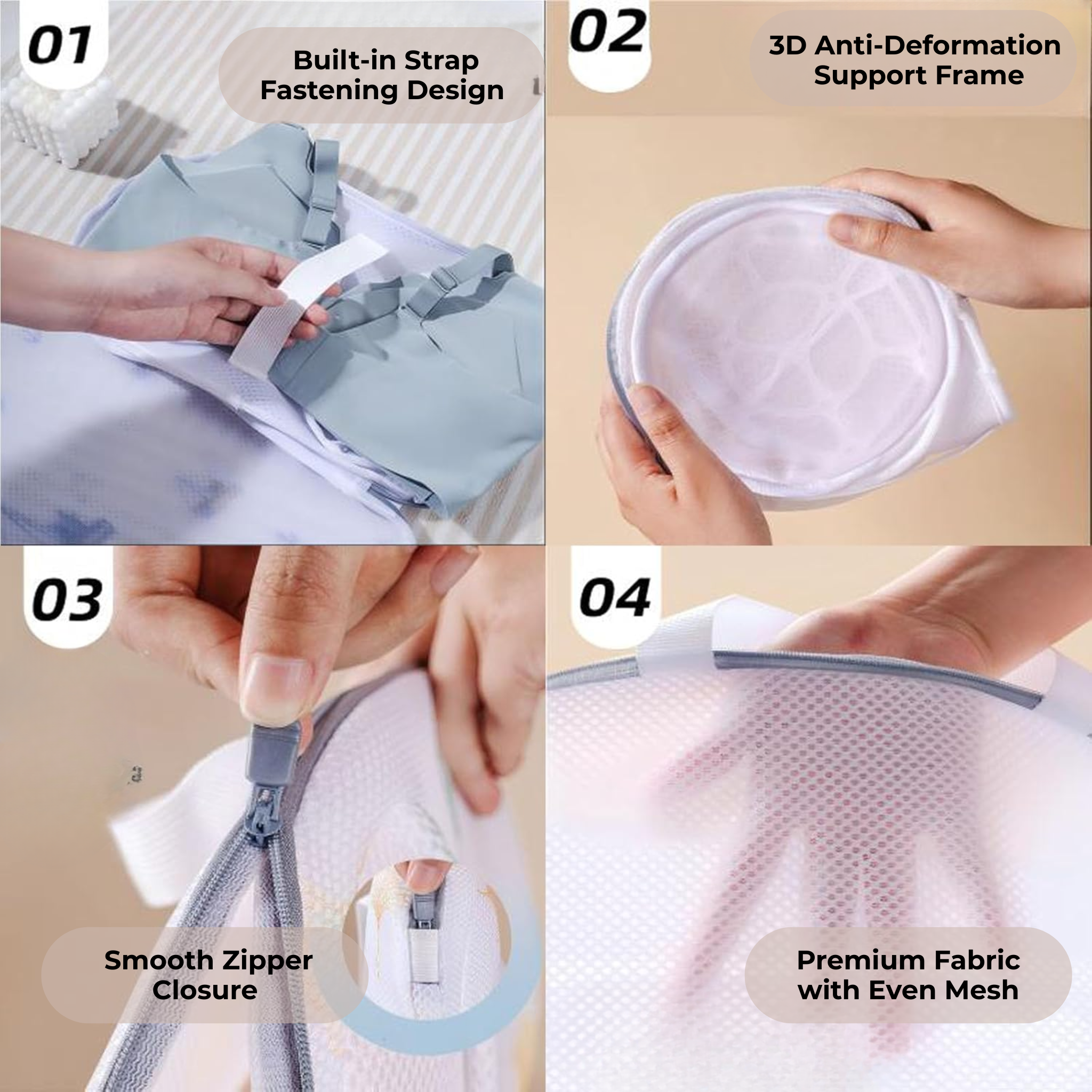 Bra Laundry Wash Bag – Protect & Preserve Your Delicates