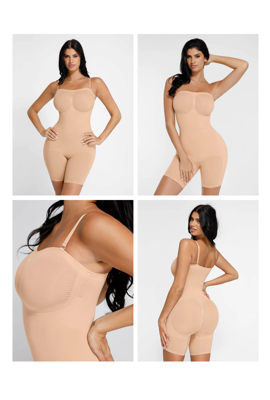 Strapless Sculpt Shortie – Seamless Tummy & Thigh Shaper hers.