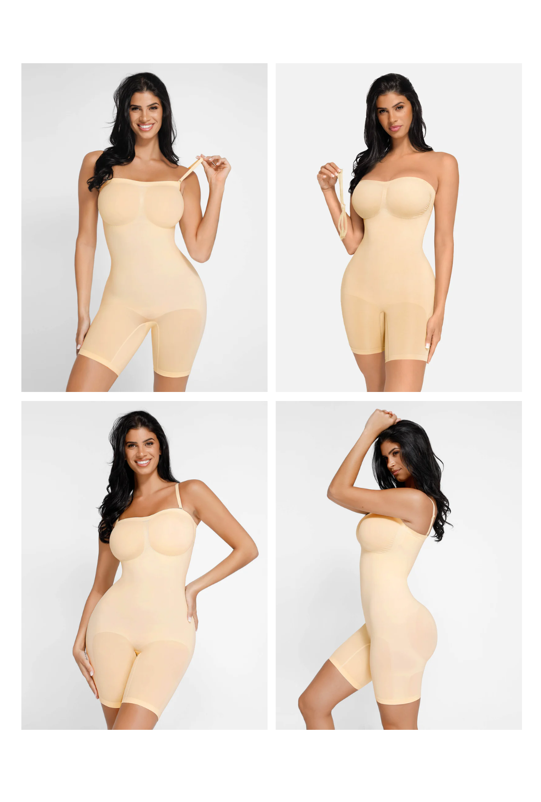 Strapless Sculpt Shortie – Seamless Tummy & Thigh Shaper hers.