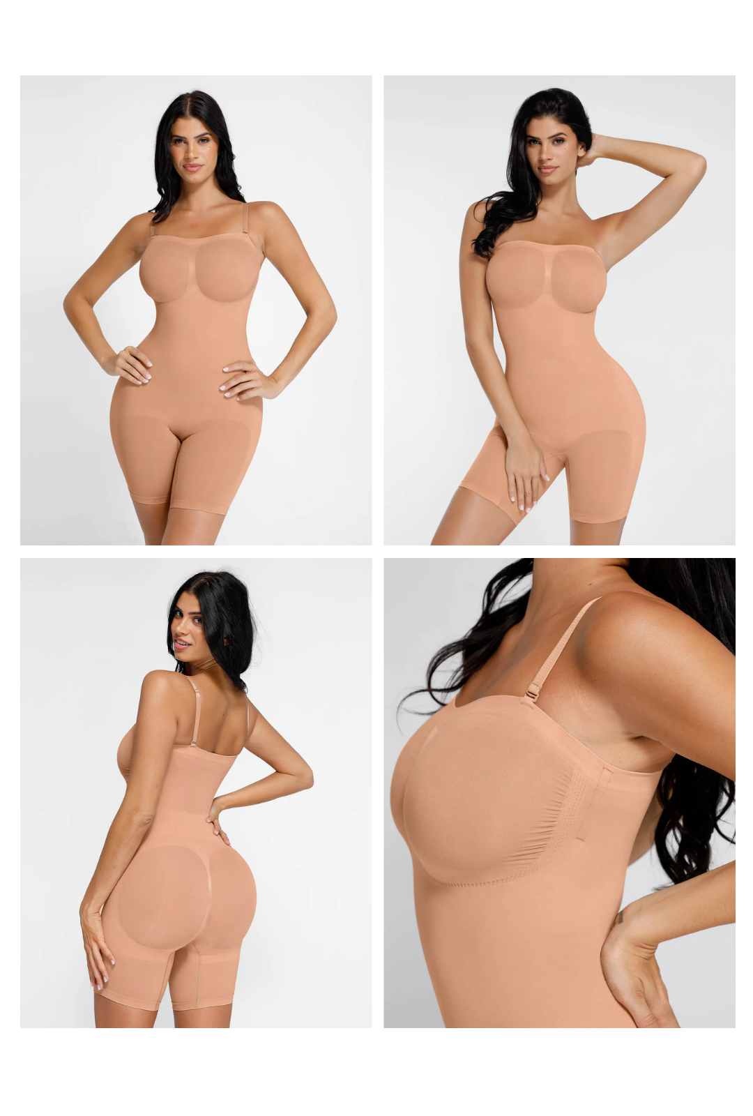 Strapless Sculpt Shortie – Seamless Tummy & Thigh Shaper hers.