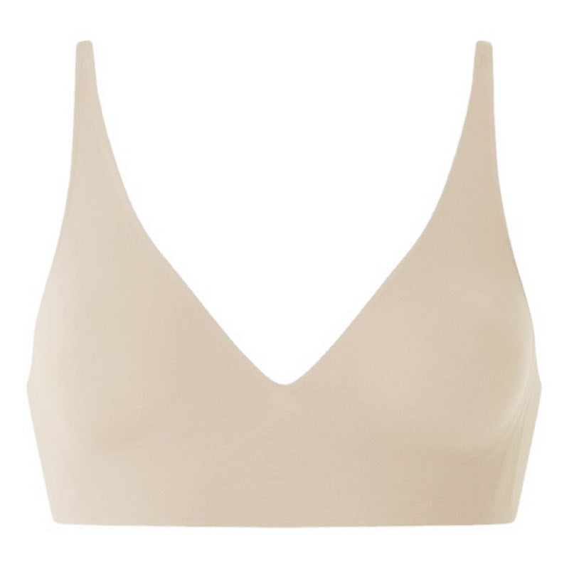 CloudLift VR-C Jelly Bra by hers. – Seamless, Wireless, Buttery-Soft Everyday Support with a Deep V