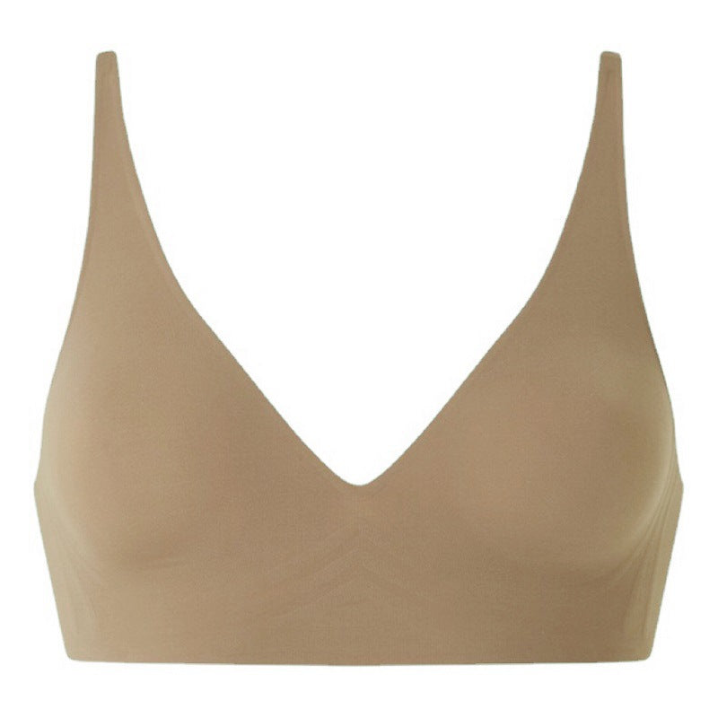 CloudLift VR-C Jelly Bra by hers. – Seamless, Wireless, Buttery-Soft Everyday Support with a Deep V