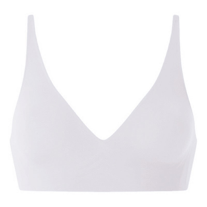 CloudLift VR-C Jelly Bra by hers. – Seamless, Wireless, Buttery-Soft Everyday Support with a Deep V