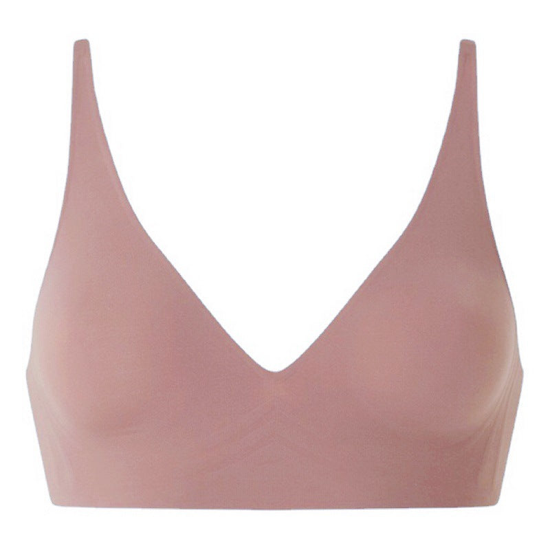 CloudLift VR-C Jelly Bra by hers. – Seamless, Wireless, Buttery-Soft Everyday Support with a Deep V