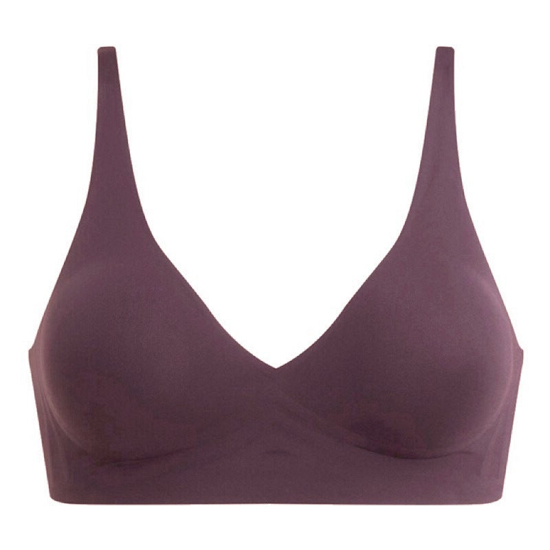 CloudLift VR-C Jelly Bra by hers. – Seamless, Wireless, Buttery-Soft Everyday Support with a Deep V