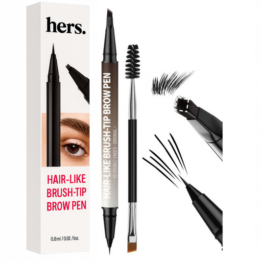 Brow Master™ Dual-Ended 3D Eyebrow Pen by hers.
