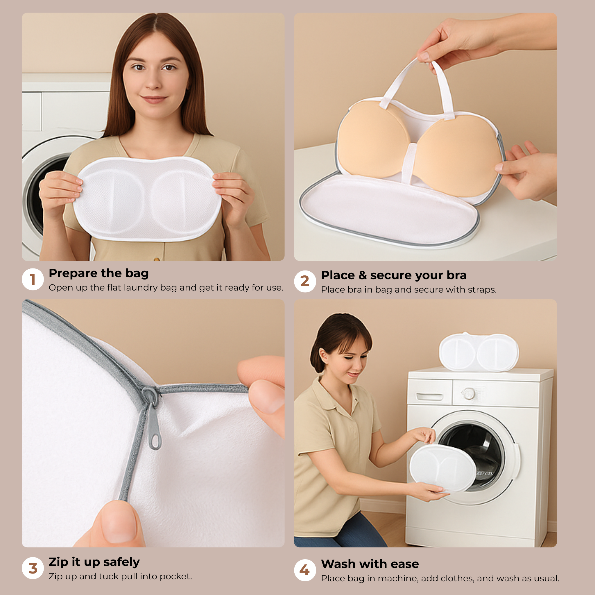 Bra Laundry Wash Bag – Protect & Preserve Your Delicates