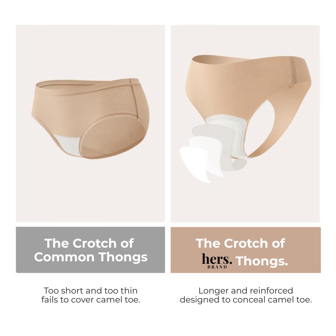 Camel Toe Cover Thongs – Seamless Comfort, Everyday Confidence