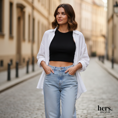 Women’s High Waist Wide Leg Jeans